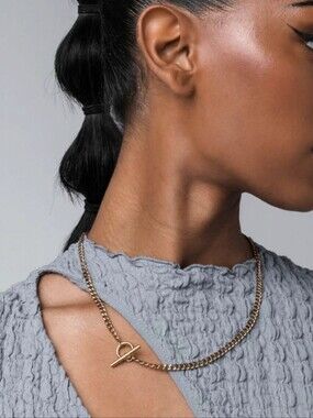 Vitaly Halo Chain Necklace Gold BNWB 18"